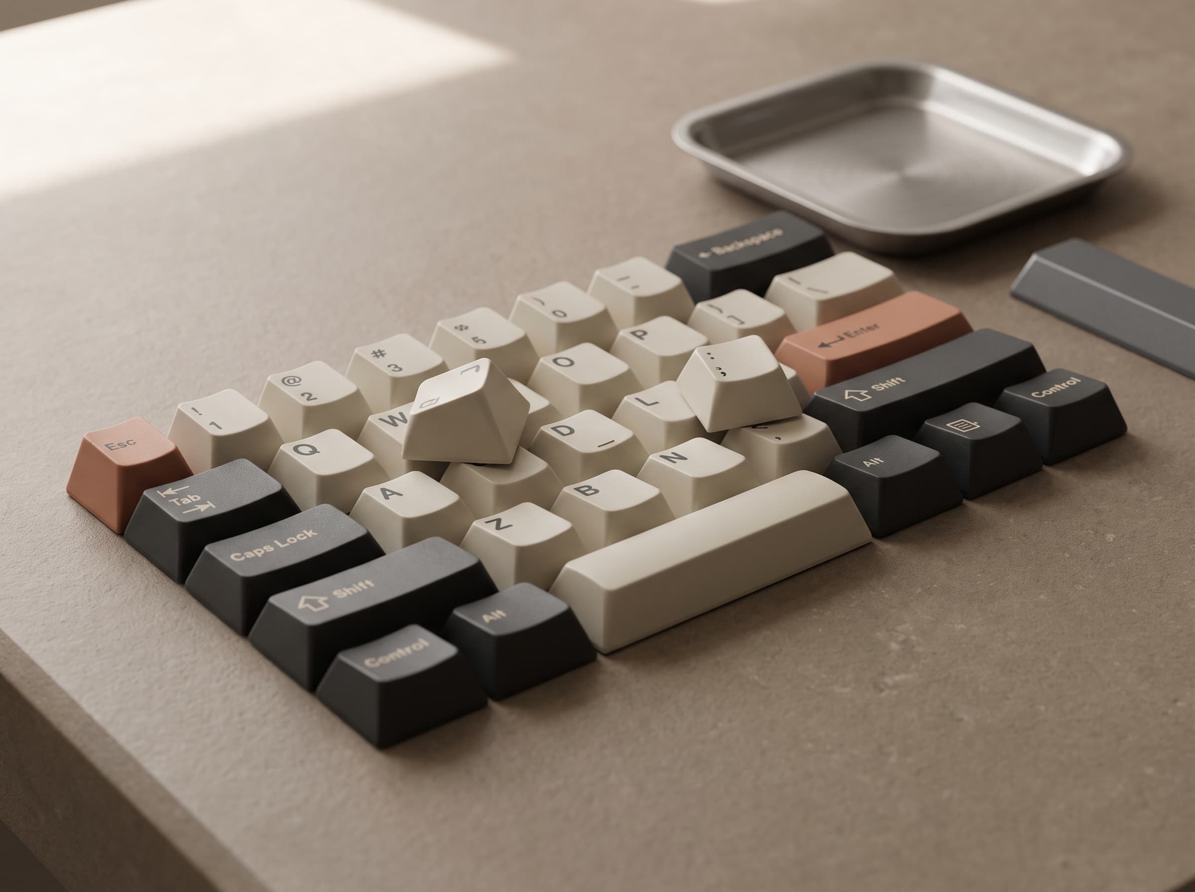 Illustrative image of Form 01 Keycap Set